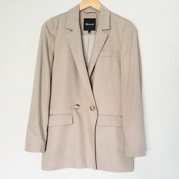 Madewell Tan Blazer - Picture 4 of 16